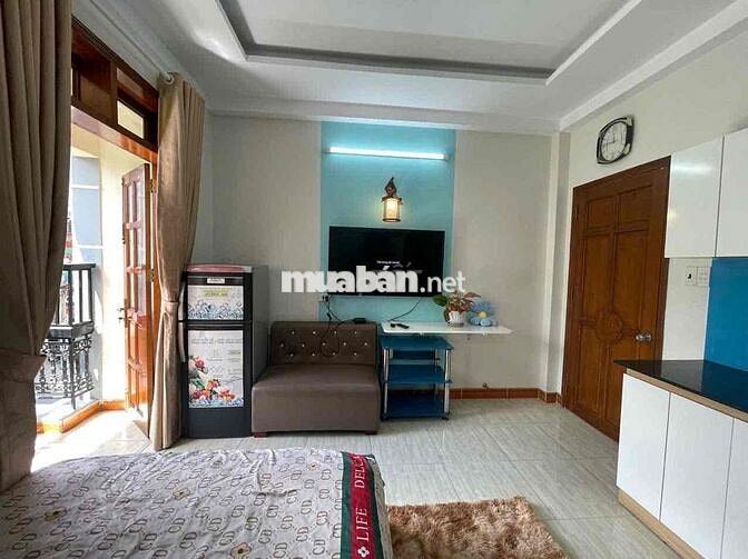STUDIO BAN CÔNG_FULL NỘI THẤT NHƯ HÌNH_TẠI HUỲNH VĂN NGHỆ_GÒ VẤP
