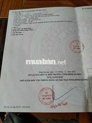Cần tiền bán gấp lô đất ở đường 27 vsip2
