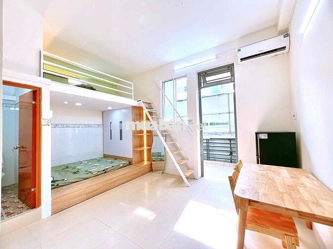 Cho Thuê Phòng Quận 3_Mới 100% Ở Đc 4 Ng Full NT Balcony Giáp Q1,3,PN
