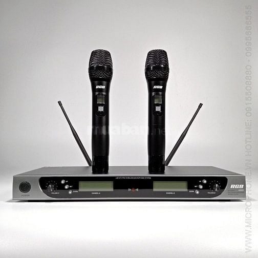 Micro hát kakaraok không dây nhập khẩu cao cấp RGB A200 