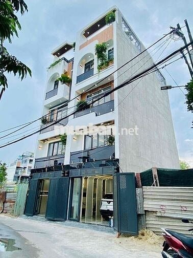 Bán nhà hẻm xe hơi,52 m2 xây 5 tầng chỉ hơn 7 tỷ,Tô Ngọc Vân ,Gò Vấp