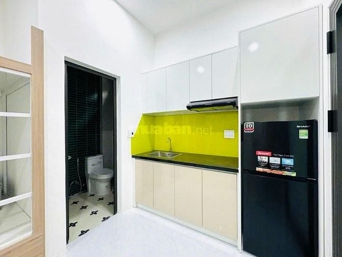 Nhà đẹp 50m 5 tầng 2 thoáng MT4,7m 8PN/35tr/th Phú Lương Hà Đông, giá 
