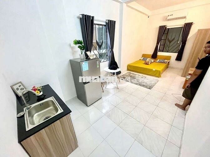 CÒN 1P STUDIO CỬA SỔ THOÁNG FULL NỘI THẤT GẦN CHỢ Bà CHIỂU