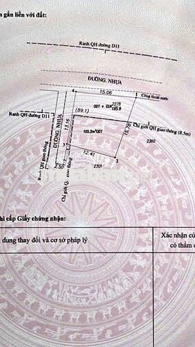 BÁN ĐẤT MẶT TIỀN GÓC ĐƯỜNG NHỰA XE TẢI