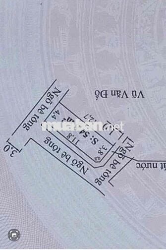 Bán lô đất 3 mặt tiền đẹp như Hoa Hậu tại Kp Trà Khê, Hưng Đạo (mới)