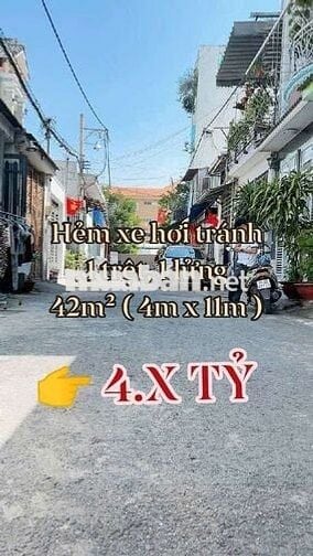 Bán nhà Bình Tân, Hẻm xe hơi tránh Phạm Đăng Giảng gần Aeon Mall - 327
