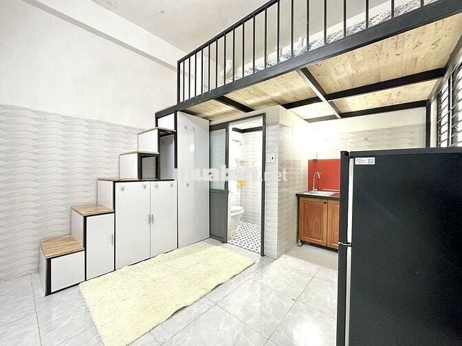 GÁC LỬNG CẠNH ĐH VĂN HIẾN TÂN PHÚ || AN NINH, GIỜ TỰ DO ĐỦ NỘI THẤT