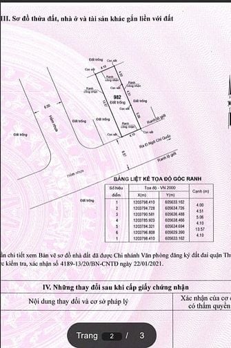 Cần bán Đất nền khu vực bình chiểu DT:58m2 4.8 x 12.6 full thổ cư