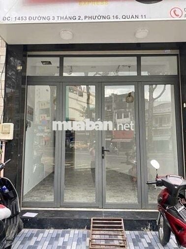 NHÀ 4 TẦNG MẶT TIỀN 3/2 SẦM UẤT ( 3,2m x 10m) P 16 Q11