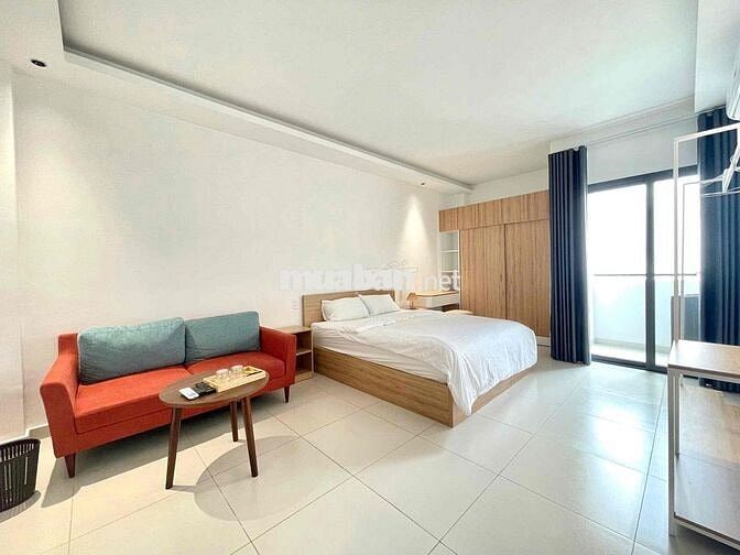 Studio đầy đủ nội thất có bancol