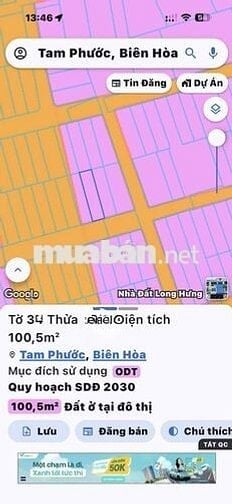 Đất ở ngay KCN Tam Phước bao giá luôn 1 lô *** thương lương nhẹ