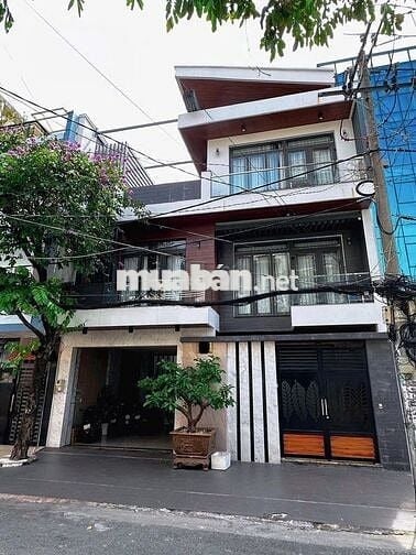 Cho thuê nhà mặt tiền đường Bạch Đằng, dt 8x20 trệt 2 lầu