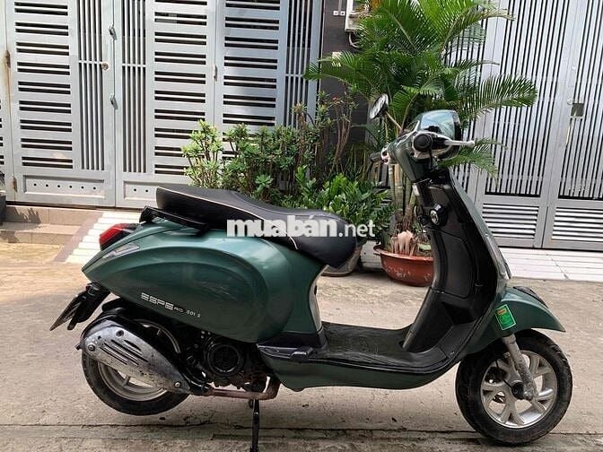 Vespa 50cc xanh rêu 2022 Zin100% CCCD chủ Bs.Tp