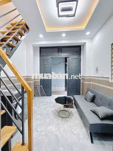 🌈NHÀ MỚI 100% KÈO THƠM PHƯỜNG XÓM CHIẾU Q4 TPHCM - Tặng Nội Thất 1 Tủ