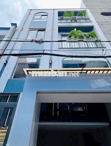 Nhà 4 Tầng 6x8(46m2) Hẻm 6m Nguyễn Kiệm - Công Viên Gia Định