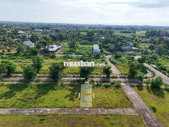 Lô Tái định cư Sonadezi Sonadezi đường D24 giá cực tốt, Suối Nghệ