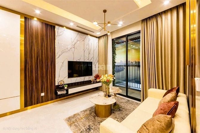 Sở hữu căn hộ 50m2 cao cấp mặt tiền Quốc lộ 1A với 2 phòng ngủ 1 WC