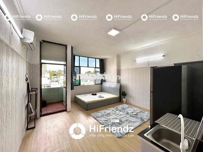 Trống Lại Siêu Phẩm Studio Ban Công Cửa Sổ Trời Full Nội Thất Giáp Q10
