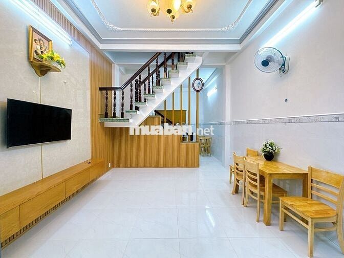 BÁN NHÀ PHAN HUY ÍCH P.15 TÂN BÌNH 2 TẦNG FULL CÔNG NĂNG GIÁ 4.45 T TL