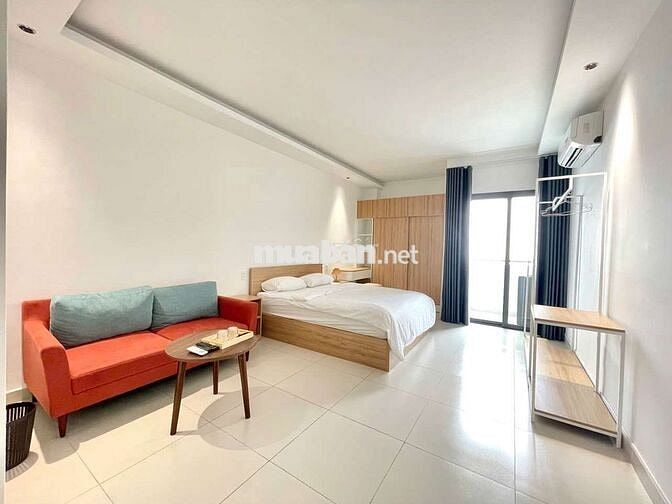 Căn hộ Bình Thạnh 45m2,ban công, máy giặt riêng, chợ Nguyễn Đình Chiểu
