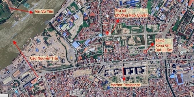 Bán gấp mảnh đất 69m2 chính chủ, có sổ đỏ 226 Lê Lai, Hải Phòng