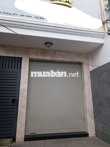 Mặt bằng 30m2 đường số 4, Linh Xuân - TĐ.