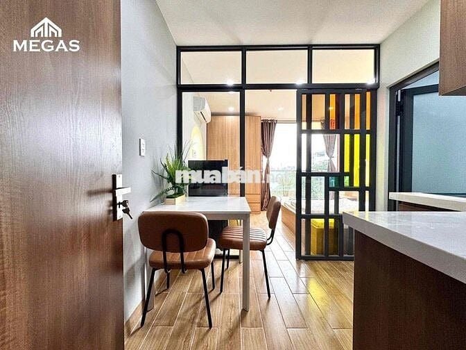 STUDIO TÁCH BẾP BAN CÔNG MÁY GIẶT RIÊNG TẠI TRỤC ĐƯỜNG THỐNG NHẤT