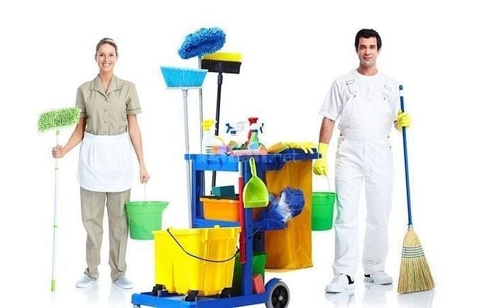 Tuyển gấp 2 Chị : Tạp Vụ ,Dọn Dẹp Văn Phòng ( Quận Tân Phú )