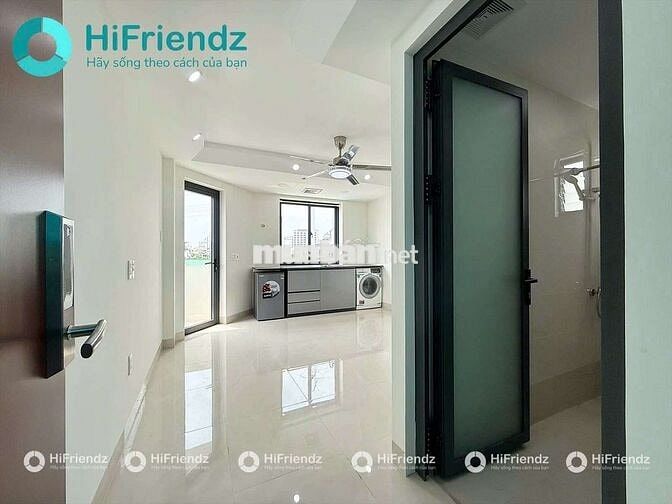STUDIO FULL NỘI THẤT BANCOL MÁY GIẶT RIÊNG NGAY ĐH IUH