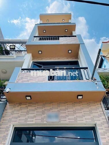 NHÀ 4 TẦNG HẺM XE HƠI LÊ ĐỨC THỌ GÒ VẤP CẦN BÁN