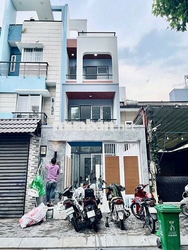 NHÀ MỚI XÂY CỰC HIẾM - Đ.Lê Văn Sỹ,P1,TB - Trệt Suốt 2 lầu sân thượng