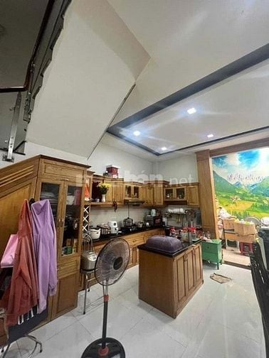 💯ĐỐI DIỆN CÔNG VIÊN🍃🌿Nhà đẹp MTNB 12m KDC Bình Phú 5x15m 4 tầng 5PN