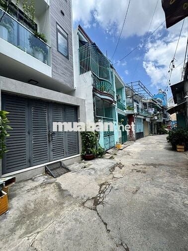 Nhà C4 ~60m2, hẻm 4m xe hơi, Nơ Trang Long Bình Thạnh, 3 phòng ngủ