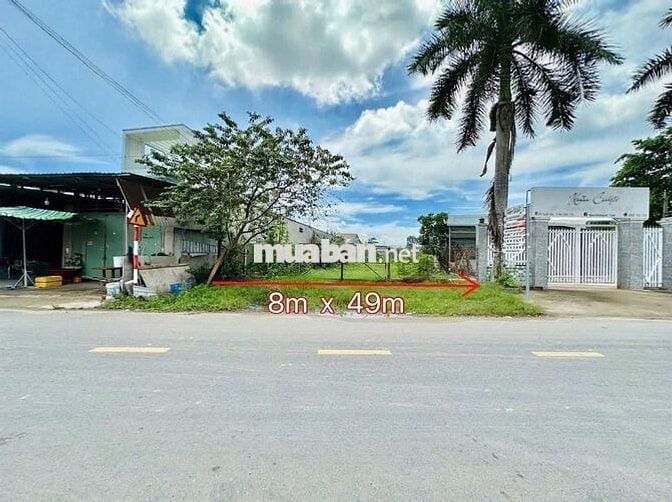 BÁN LÔ ĐẤT GẦN KCN XÃ TÂN THỒNG HỘI – CỦ CHI 392m2 GIÁ 650TR