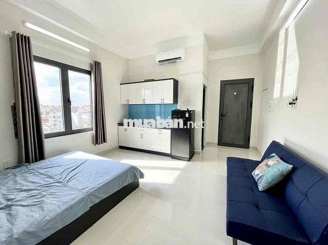 CHO THUÊ PHÒNG FULL NỘI THẤT 35m2, CỬA SỔ LỚN NGAY TẠI CHU VĂN AN
