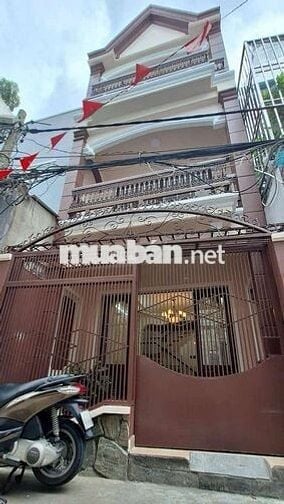 Nhà 1 Trệt 2 Lầu 3PN 4x16m Hẻm Đường Số Phường Tân Quy