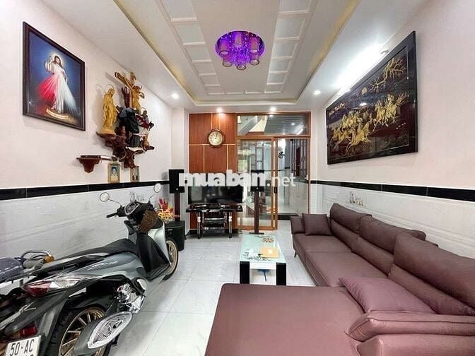 🔥 NHÀ 1 TRỆT 1 LẦU - XE HƠI THÔNG -SÁT CHỢ HẠNH THÔNG TÂY–GIÁ 6.6 TỶ