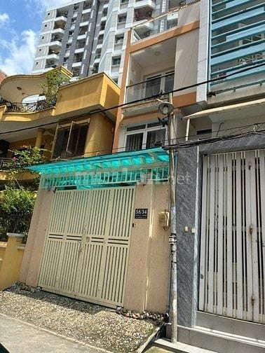 Cho thuê nhà hẻm 7m, 58/34 Tân Cảng, P.25, Bình Thạnh, 4x16m trệt 3lầu
