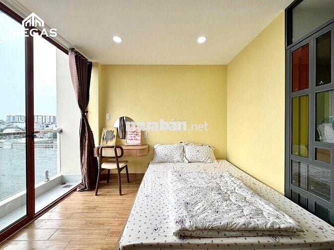 1 phòng ngủ tách bếp full nội thất nằm rộng 35m2 ngay chợ Thạch Đà