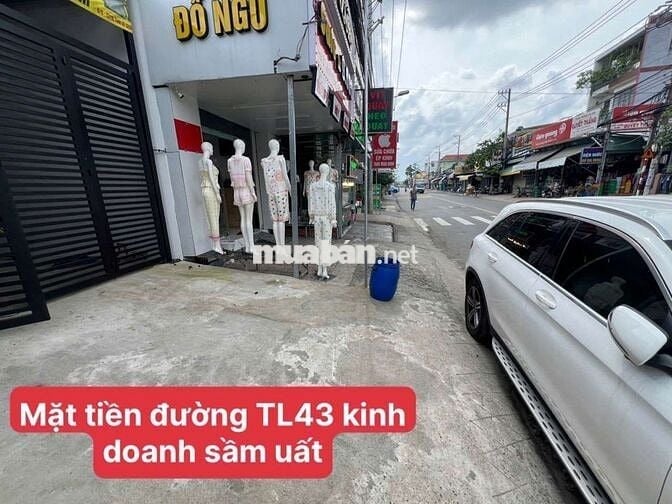 CHO THUÊ NHÀ MẶT TIỀN TỈNH LỘ 43, MỚI XÂY, RỘNG ĐẸP, SIÊU TIỀM NĂNG