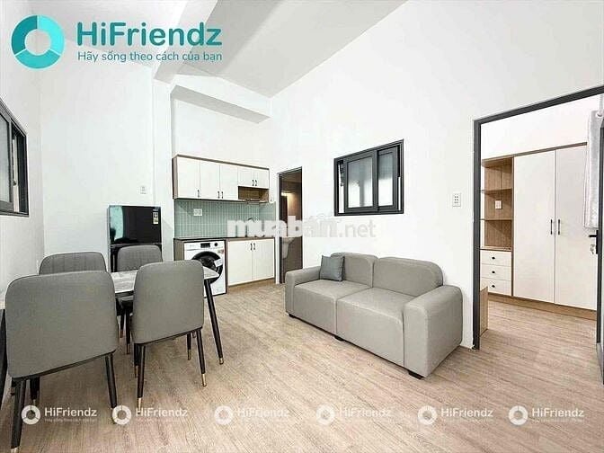 KHAI TRƯƠNG CHO THUÊ 2 PHÒNG NGỦ BANCON 60m2 mới 100% FULL NỘI THẤT