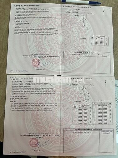 Bán đất thỗ 450m2 8tỷ ngay nhà văn hoá An Thới Đông, ko tiếp môi giới