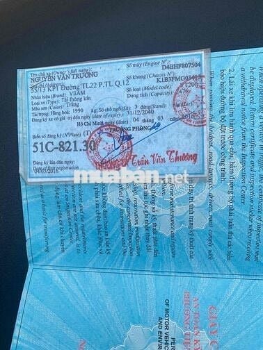 cần bán xe tải 2 tấn