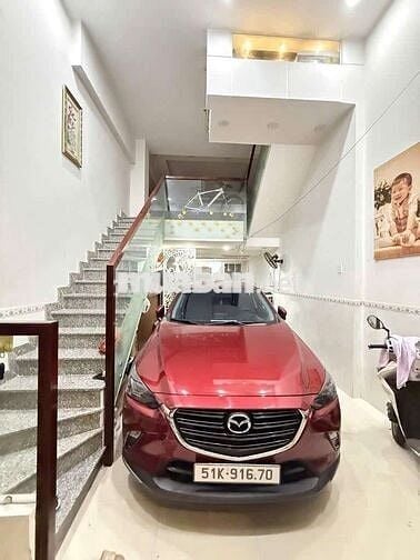 💥 Bán nhà phố 4 tầng khu chợ vải Tân Phú - oto ngủ nhà 52m²