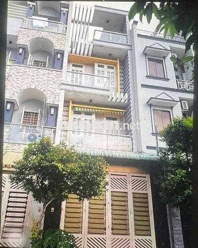 Nhà DQH mới đẹp hẻm xe hơi đậu cửa 5pn 4wc thích hợp làm VPCT