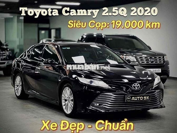 Toyota Camry 2.5Q 2020-Siêu Đẹp-Siêu Cọp: 19.000km