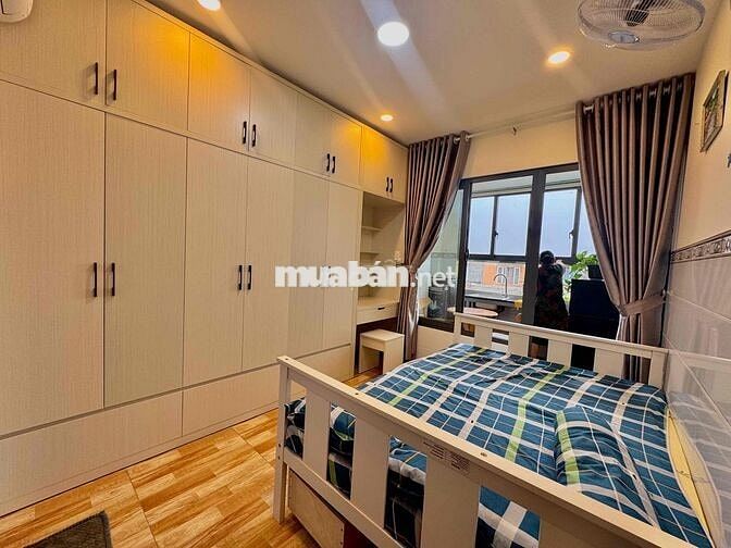 ‼️CĂN 1PN CAO CẤP FULL NỘI THẤT - THANG MÁY HẼM OTO NGUYỄN XÍ ‼️
