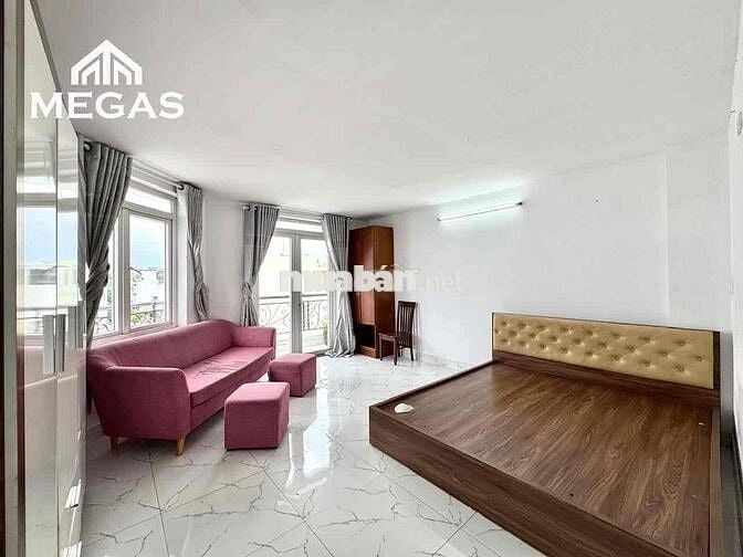 Căn Hộ Ban Công Mới Xây 30m2 Full Nội Thất Ngay Công Viên Phần Mềm
