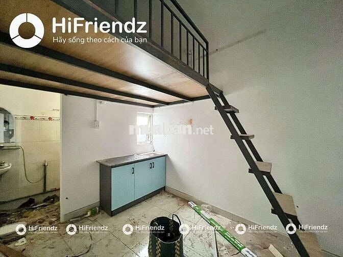 GÁC SẴN MÁY LẠNH MỚI 100% GẦN ĐH NTTU_Thạnh Lộc 19 Quận 12