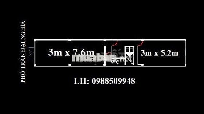 Cho thuê tầng 1 mặt phố Trần Đại Nghĩa, Ph. Bách Khoa, Hà nội